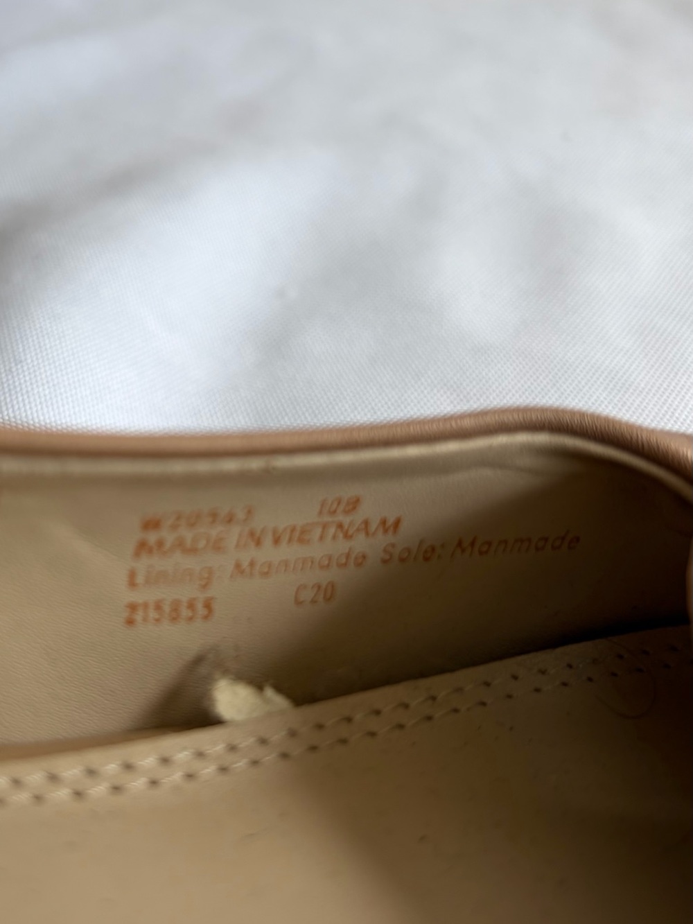 Cole Haan Blush Tan Pointed-Toe Leather Loafers - Picture 12 of 14